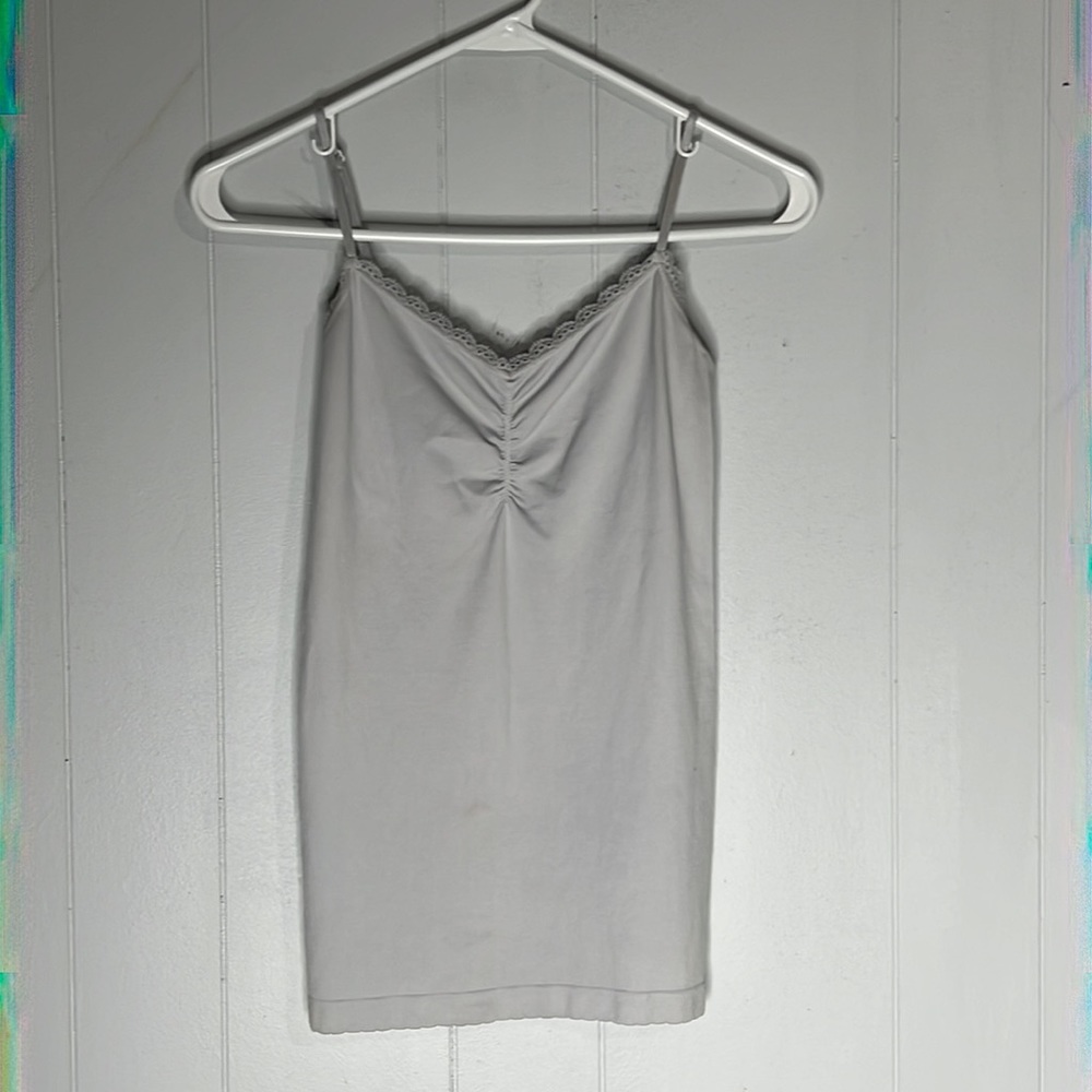 Victoria’s Secret Gray Lace Cami